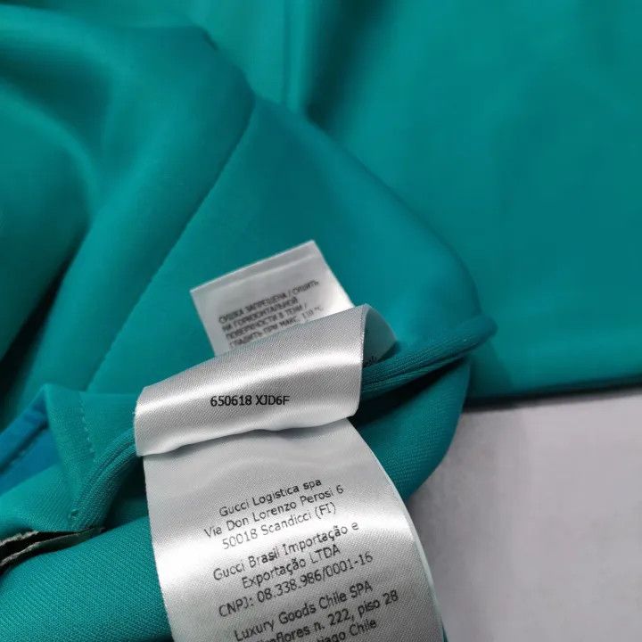 Gucci Gucci SS22 Logo Hoodie Dress in Blue Size S / US 4 / IT 40 - 6 Thumbnail