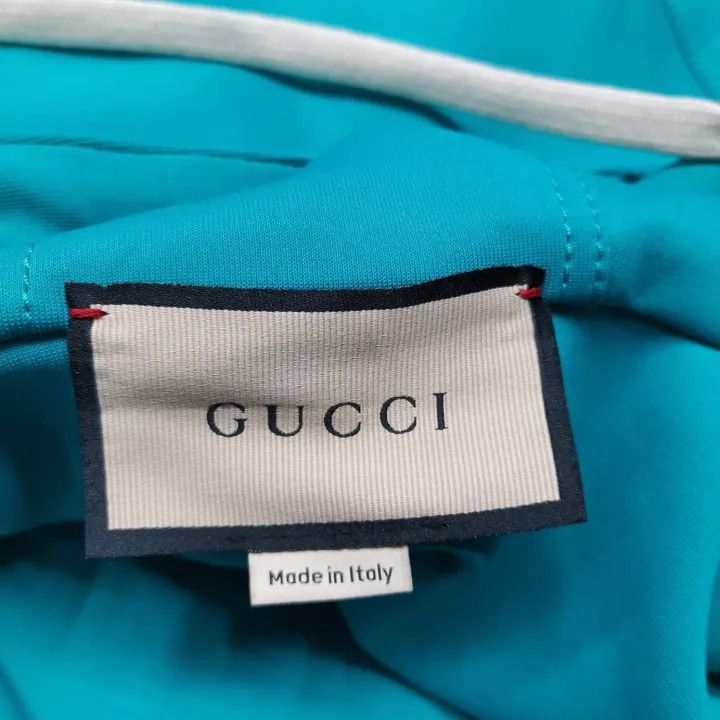 Gucci Gucci SS22 Logo Hoodie Dress in Blue Size S / US 4 / IT 40 - 4 Thumbnail