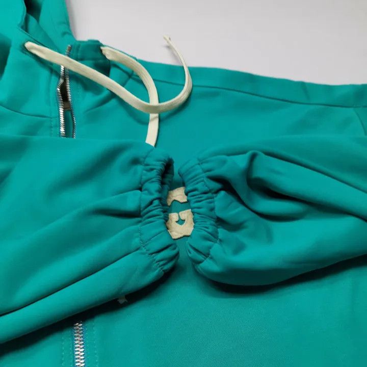 Gucci Gucci SS22 Logo Hoodie Dress in Blue Size S / US 4 / IT 40 - 10 Thumbnail