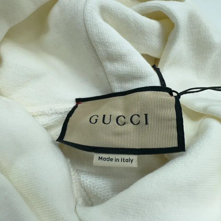 Gucci Gucci SS24 Letter Heart Graphic Hoodie Size XXS / US 00 / IT 34 - 7 Thumbnail