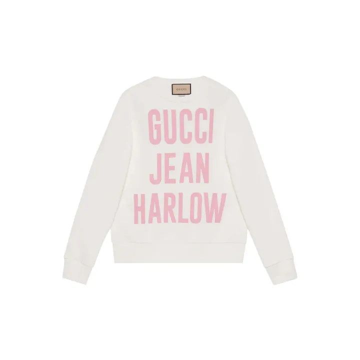 Gucci Gucci SS22 Logo Print Long Sleeve Sweatshirt Size M / US 6-8 / IT 42-44 - 2 Thumbnail