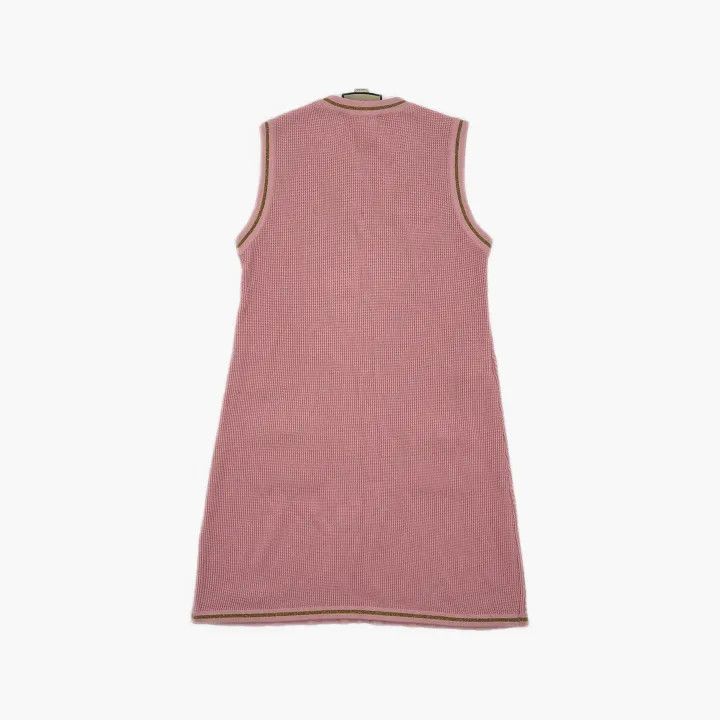 Gucci Gucci Pink A-line Dress with Double G Chain Size S / US 4 / IT 40 - 3 Thumbnail