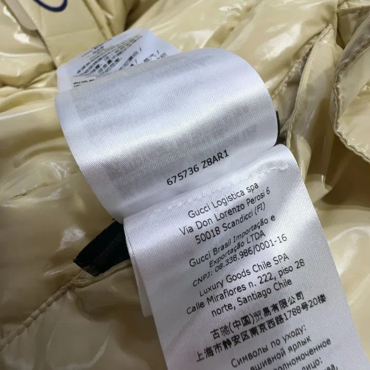 Gucci Gucci FW23 Lightweight Puffer Vest for Women Size L / US 10 / IT 46 - 7 Thumbnail