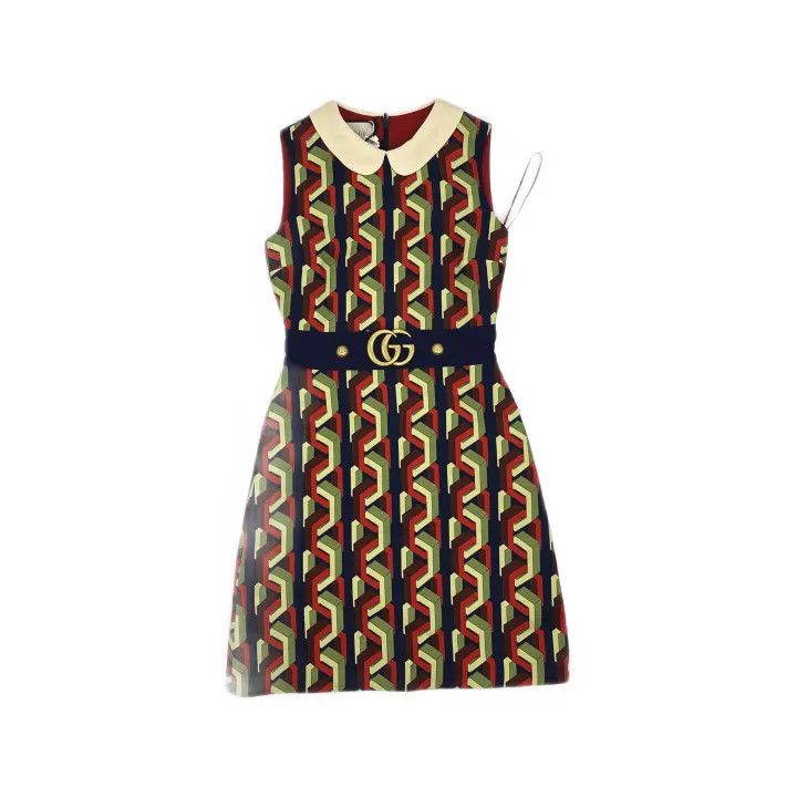 Gucci Gucci Classic Double C Sleeveless Dress Size S / US 4 / IT 40 - 2 Thumbnail