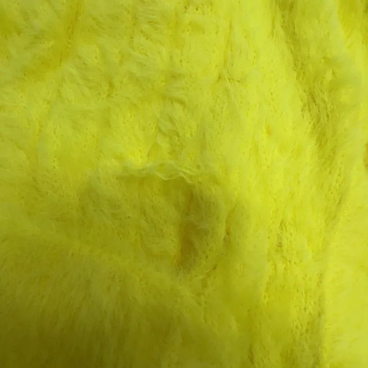 Gucci Gucci x Adidas Yellow Knit Long Sleeve Cardigan Size XS / US 0-2 / IT 36-38 - 4 Thumbnail