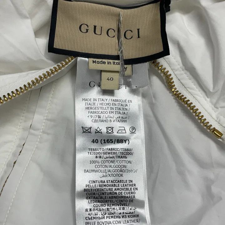 Gucci Gucci SS23 Solid Half-Zip Long Sleeve Dress Size M / US 6-8 / IT 42-44 - 3 Thumbnail