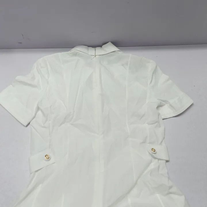 Gucci Gucci SS23 Button-Up Long White Dress Size M / US 6-8 / IT 42-44 - 10 Thumbnail