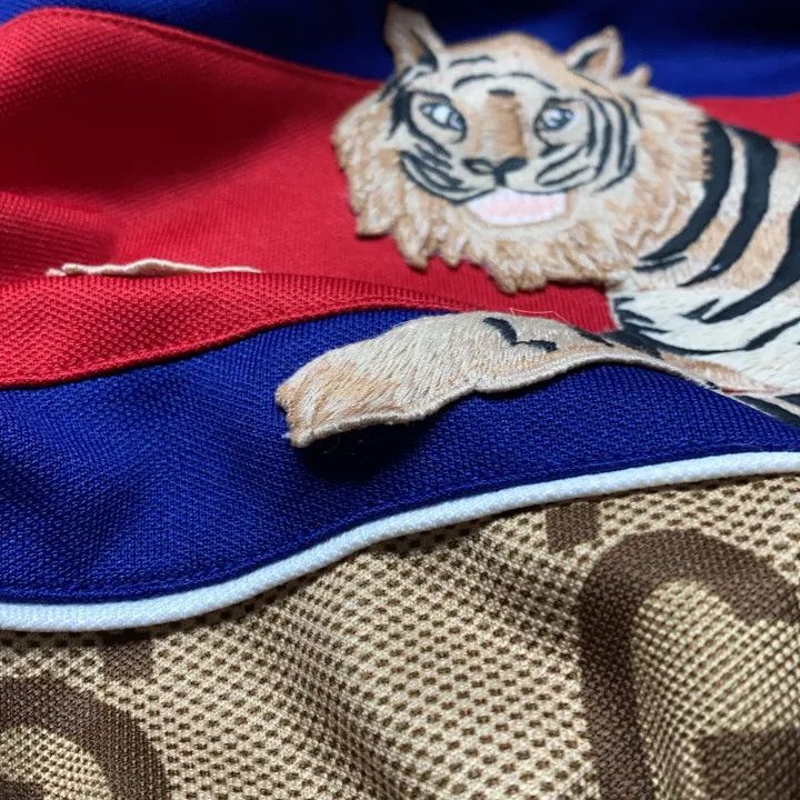 Gucci Gucci SS22 Tiger Print Cropped Hoodie Size M / US 6-8 / IT 42-44 - 10 Thumbnail