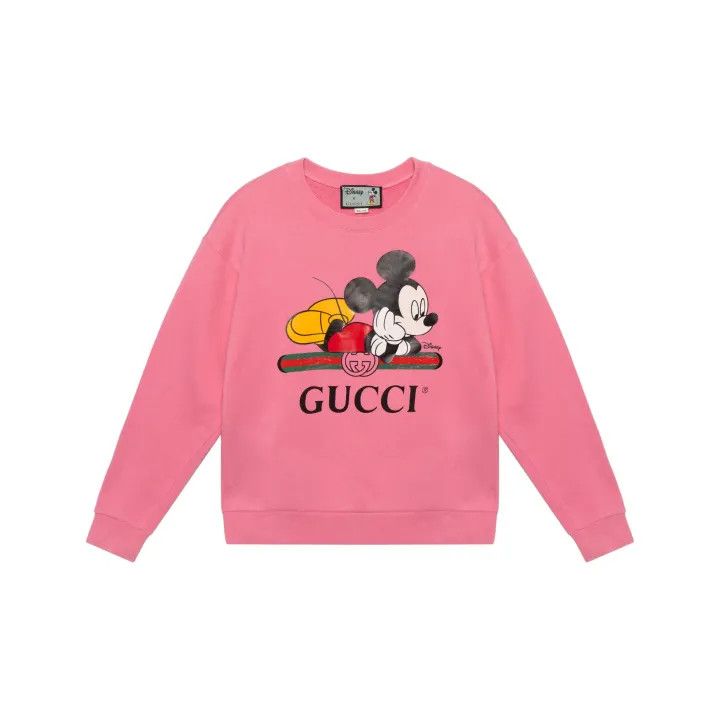 Gucci Gucci x Disney Pink Cartoon Print Sweatshirt Size S / US 4 / IT 40 - 2 Thumbnail