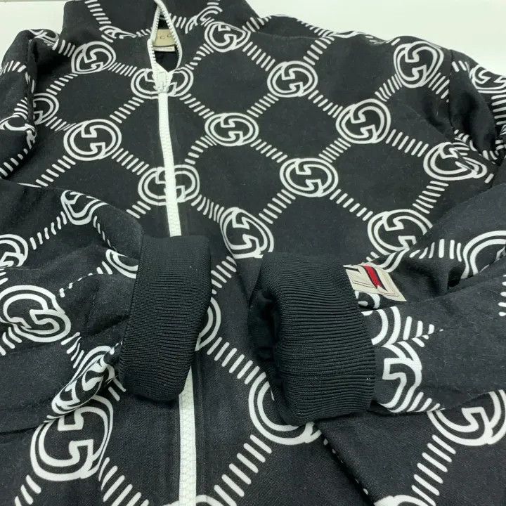 Gucci Gucci Vintage Print Zip Jacket for Women Size S / US 4 / IT 40 - 9 Thumbnail