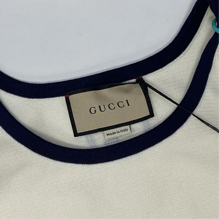 Gucci Gucci Striped Belted Sleeveless Dress for Women Size L / US 10 / IT 46 - 2 Thumbnail