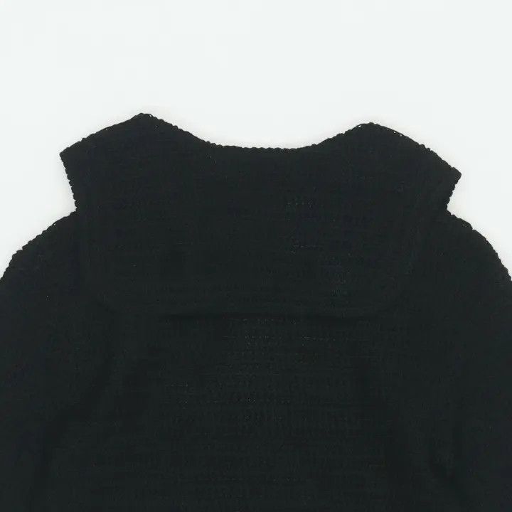 Gucci Gucci SS23 Black Knitted Short Sweater Size S / US 4 / IT 40 - 9 Thumbnail