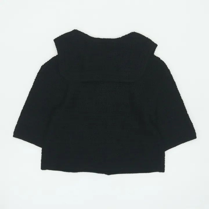 Gucci Gucci SS23 Black Knitted Short Sweater Size S / US 4 / IT 40 - 8 Thumbnail