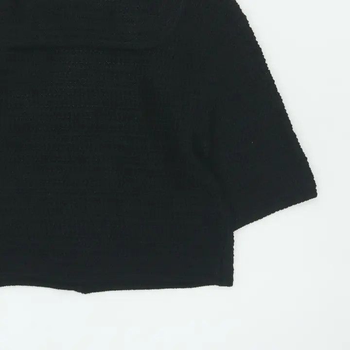 Gucci Gucci SS23 Black Knitted Short Sweater Size S / US 4 / IT 40 - 11 Thumbnail