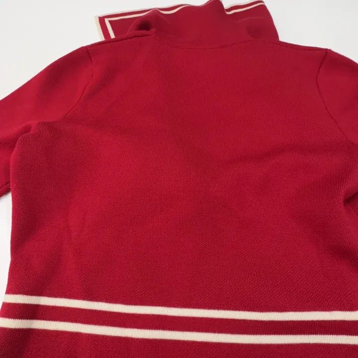 Gucci Gucci Red Long Sleeve Wool Dress Size XS / US 0-2 / IT 36-38 - 4 Thumbnail