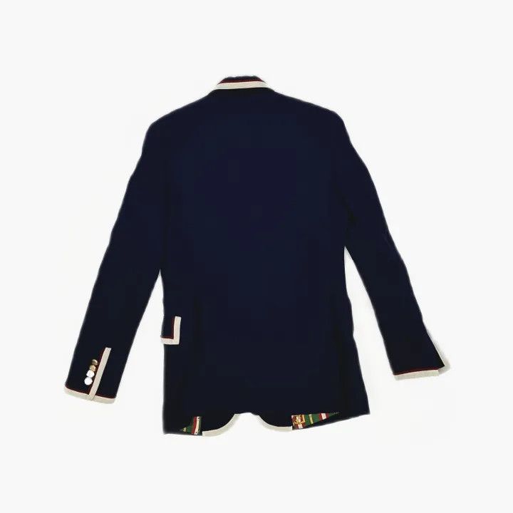 Gucci Gucci Black Suit Jacket with Metal Buttons Size M / US 6-8 / IT 42-44 - 3 Thumbnail
