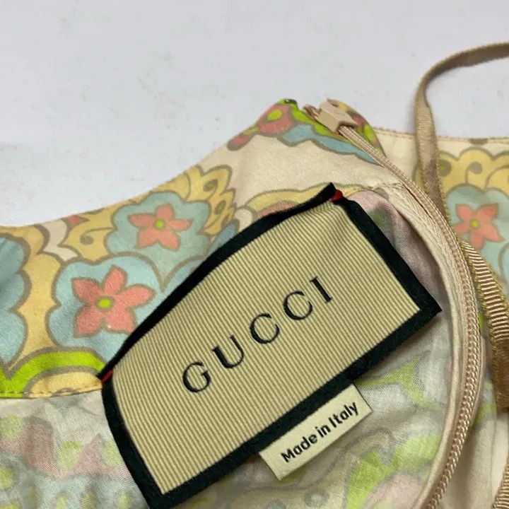 Gucci Gucci SS22 Silk Printed Long Sleeve Dress Size M / US 6-8 / IT 42-44 - 5 Thumbnail