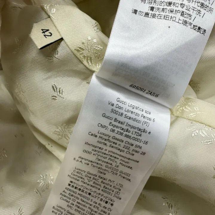 Gucci Gucci SS22 Plaid Double-Breasted Jacket Size L / US 10 / IT 46 - 3 Thumbnail