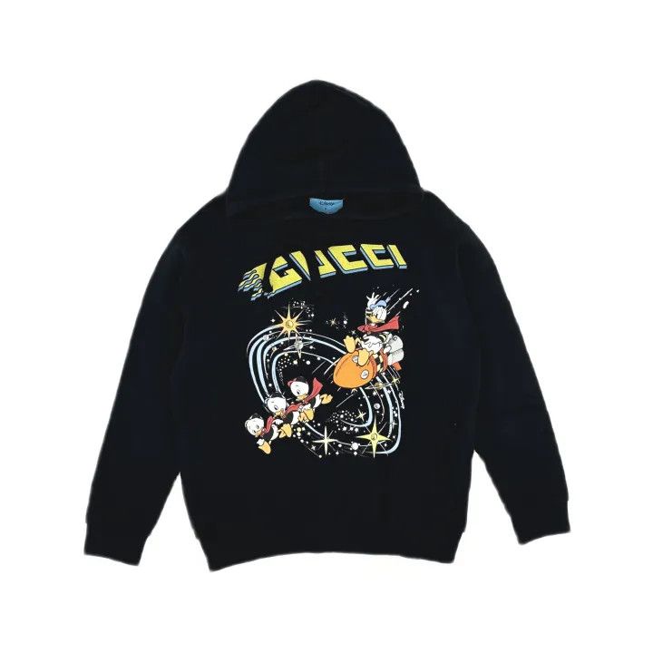 Gucci Gucci x Disney Cartoon Donald Duck Hoodie Size S / US 4 / IT 40 - 2 Thumbnail