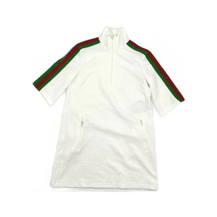 Gucci Gucci SS22 Striped Short Sleeve Dress Size XXS / US 00 / IT 34 - 2 Thumbnail