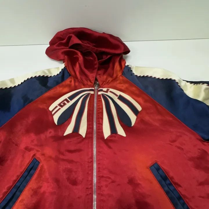 Gucci Gucci Tiger Print Hooded Pilot Jacket Size M / US 6-8 / IT 42-44 - 12 Thumbnail
