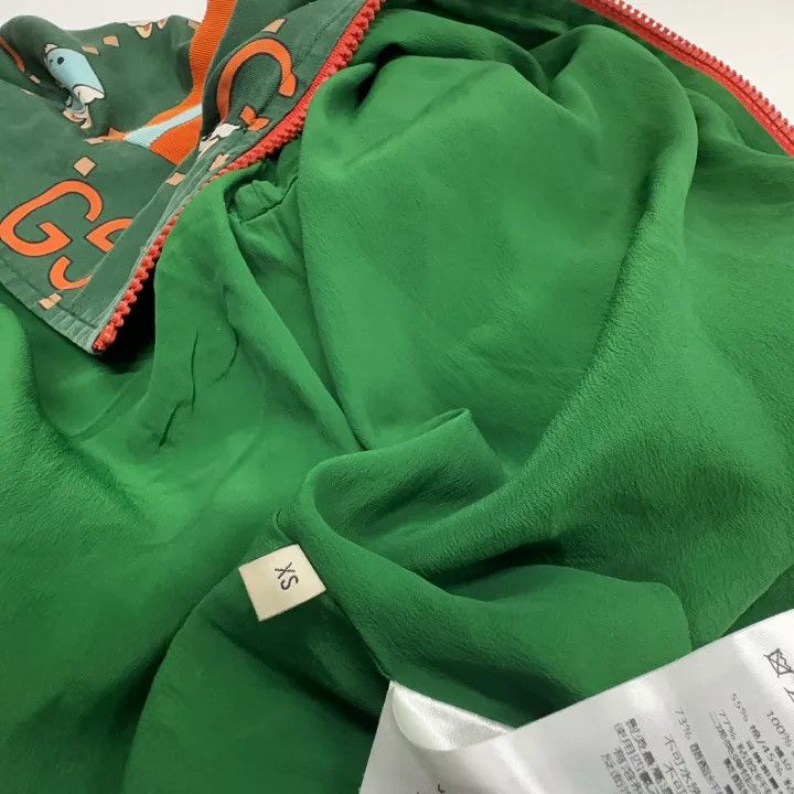 Gucci GUCCI Green Animal Print Long Sleeve Dress Size XS / US 0-2 / IT 36-38 - 5 Thumbnail