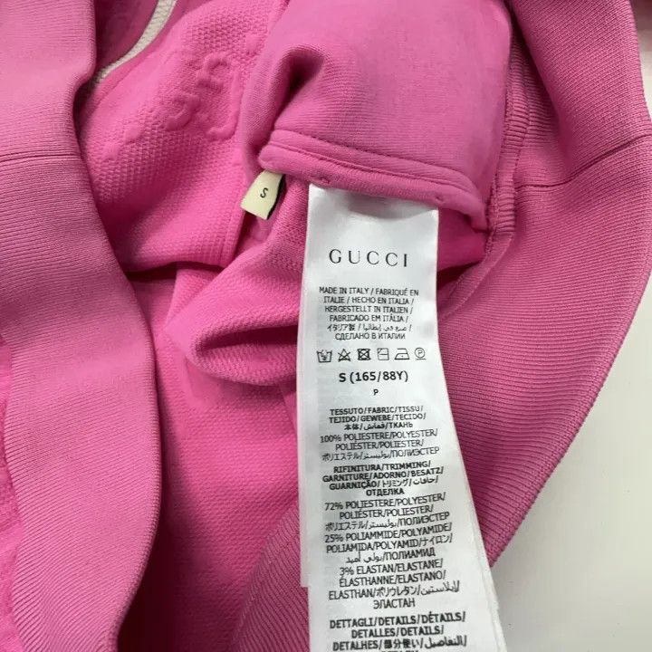 Gucci Gucci Pink GG Pattern Zip-Up Jacket Size S / US 4 / IT 40 - 5 Thumbnail