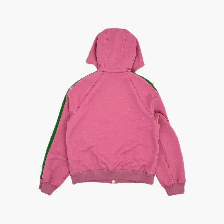 Gucci Gucci Pink GG Pattern Zip-Up Jacket Size S / US 4 / IT 40 - 3 Thumbnail