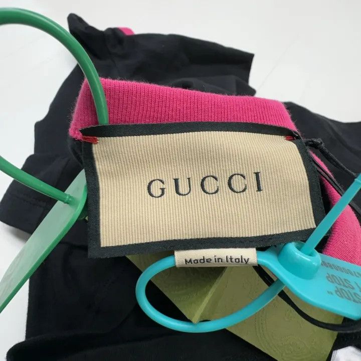 Gucci Gucci Logo Graphic Short Sleeve T-Shirt Size M / US 6-8 / IT 42-44 - 5 Thumbnail