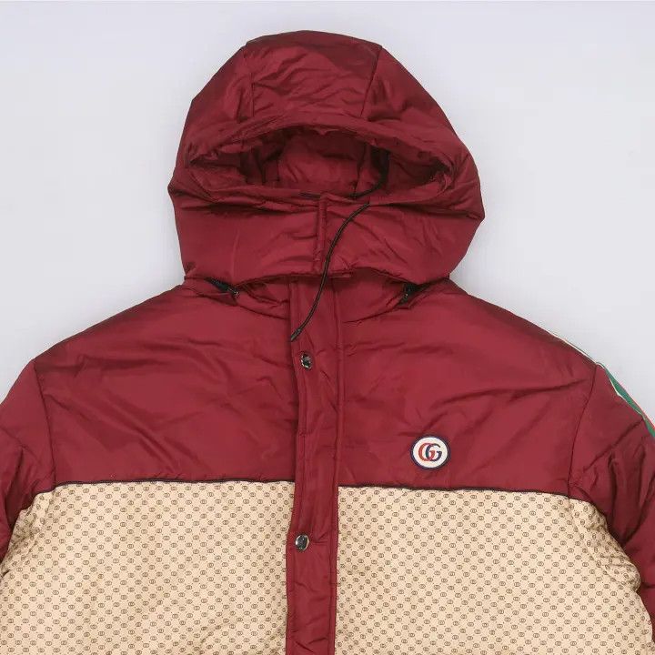 Gucci Gucci FW21 Red Nylon Hooded Jacket Size L / US 10 / IT 46 - 3 Thumbnail
