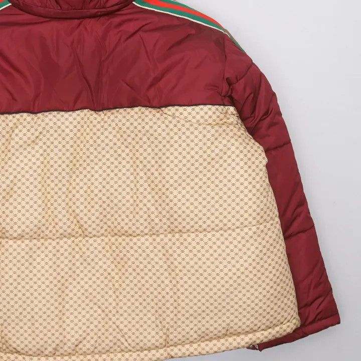 Gucci Gucci FW21 Red Nylon Hooded Jacket Size L / US 10 / IT 46 - 11 Thumbnail