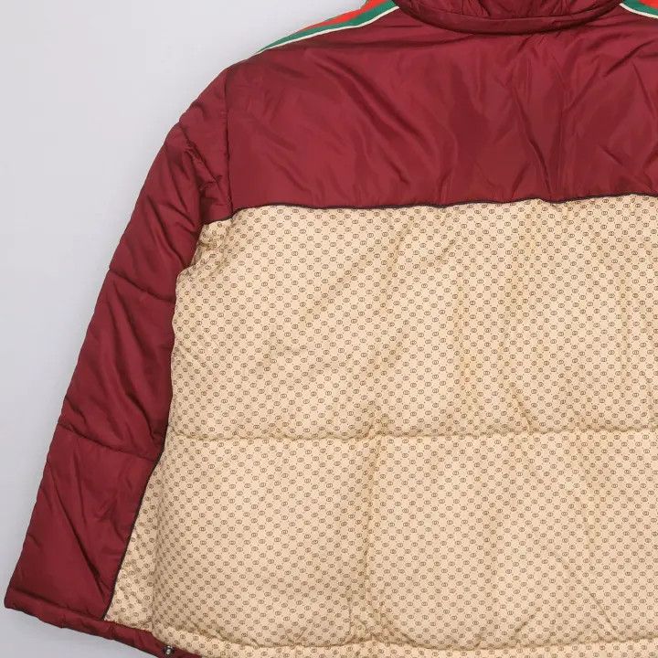 Gucci Gucci FW21 Red Nylon Hooded Jacket Size L / US 10 / IT 46 - 10 Thumbnail