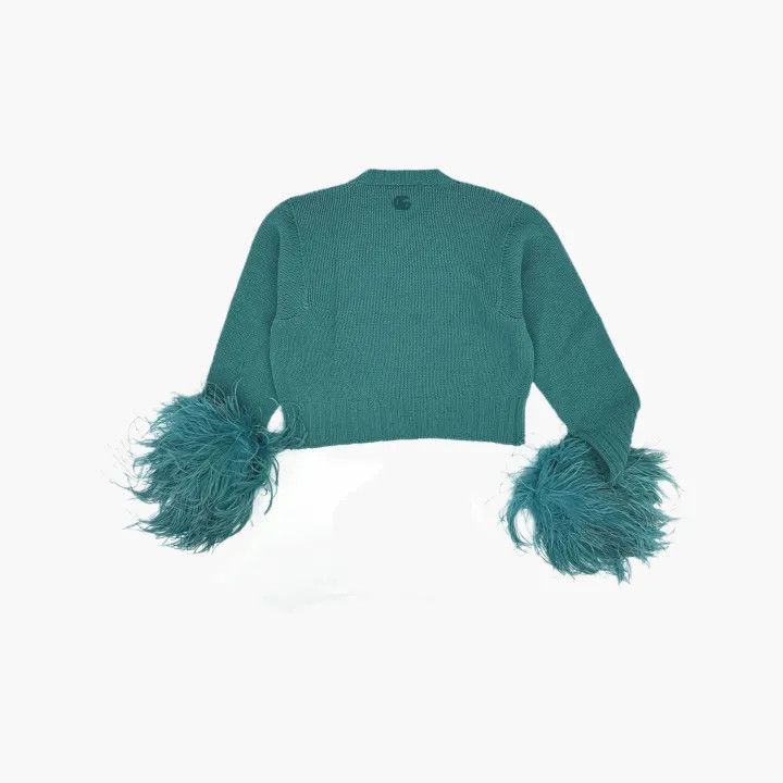 Gucci Gucci Aria Series Detachable Feather Sweater Size M / US 6-8 / IT 42-44 - 3 Thumbnail