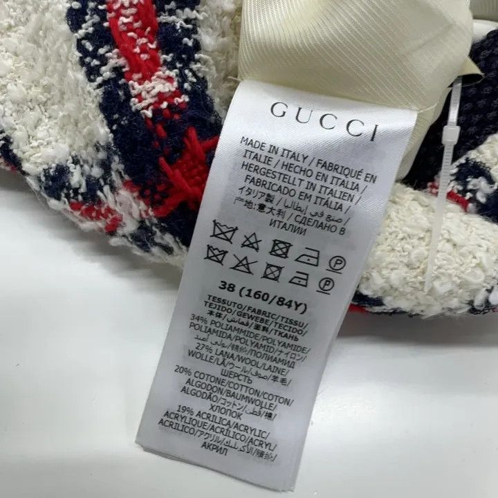 Gucci Gucci Plaid Tweed Button-Up Jacket for Women Size M / US 6-8 / IT 42-44 - 6 Thumbnail