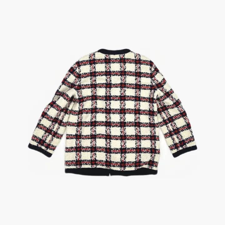 Gucci Gucci Plaid Tweed Button-Up Jacket for Women Size M / US 6-8 / IT 42-44 - 3 Thumbnail