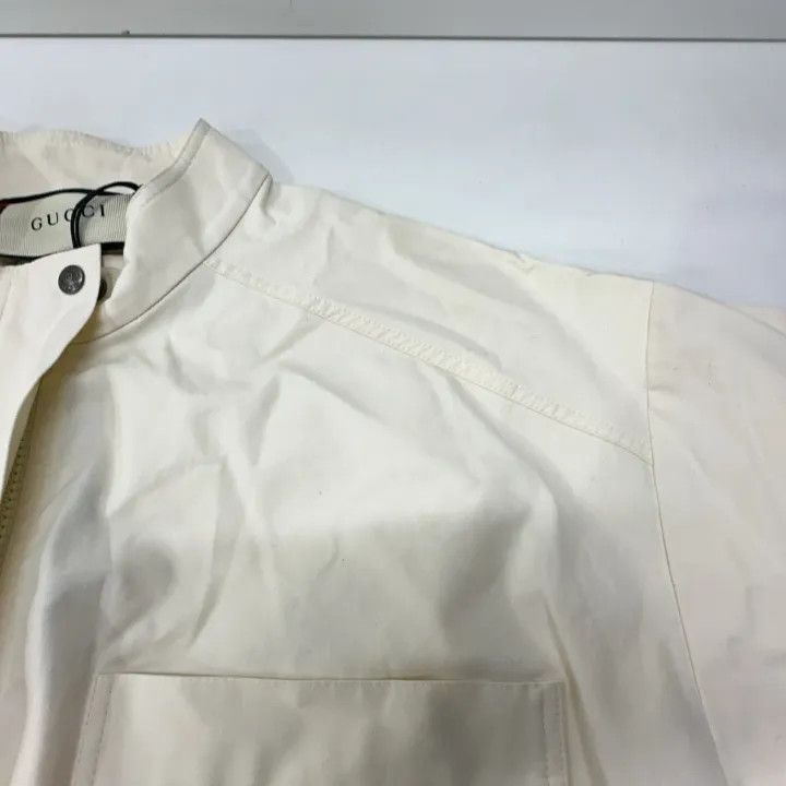 Gucci Gucci SS22 White Logo Embroidered Jumpsuit Size 23" - 10 Thumbnail