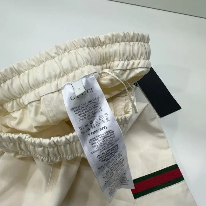 Gucci Gucci Women's Striped Cotton Athletic Pants Size 22" - 5 Thumbnail