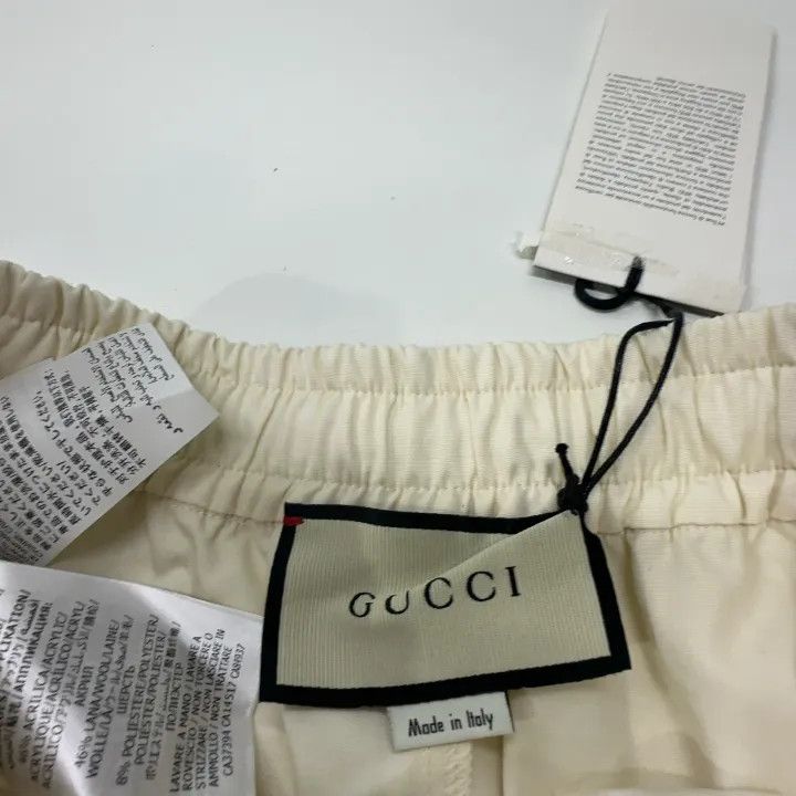Gucci Gucci Women's Striped Cotton Athletic Pants Size 22" - 4 Thumbnail