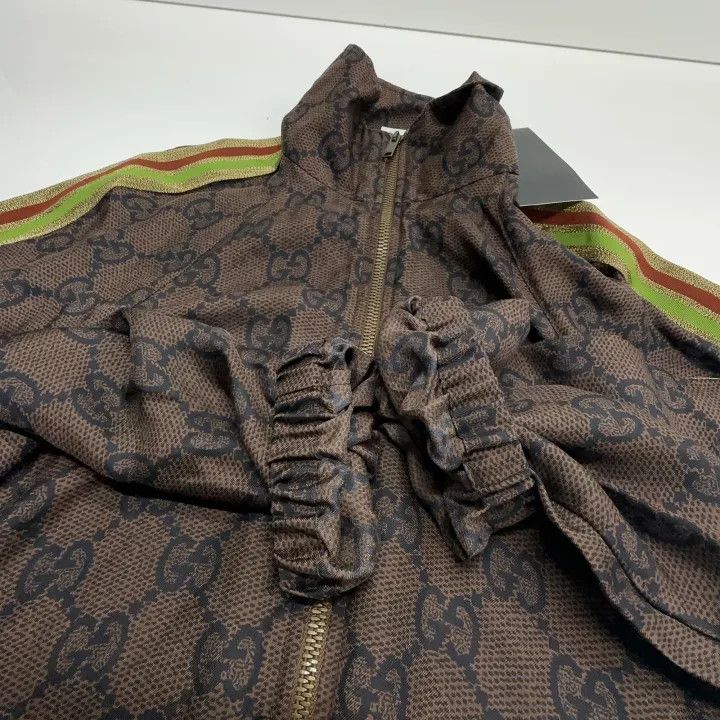 Gucci Gucci Retro GG Print Zip Jacket for Women Size XS / US 0-2 / IT 36-38 - 8 Thumbnail