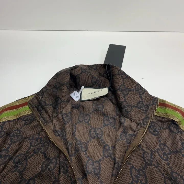 Gucci Gucci Retro GG Print Zip Jacket for Women Size XS / US 0-2 / IT 36-38 - 9 Thumbnail