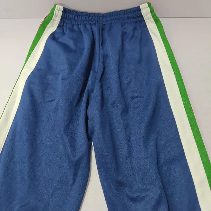 Gucci Gucci SS22 Blue Striped Knit Track Pants Size 22" - 7 Thumbnail