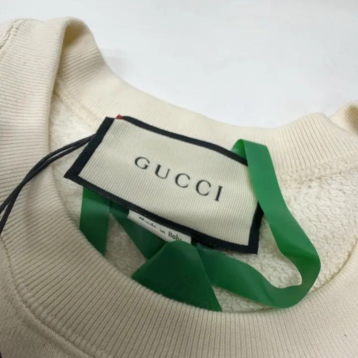 Gucci Gucci Tiger Head Print Sweatshirt for Women Size L / US 10 / IT 46 - 2 Thumbnail