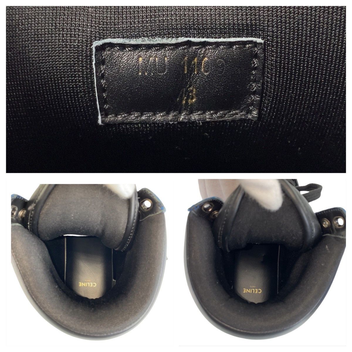 Celine Celine Celine Leather Sneakers Leather Shoes Size ONE SIZE - 9 Thumbnail