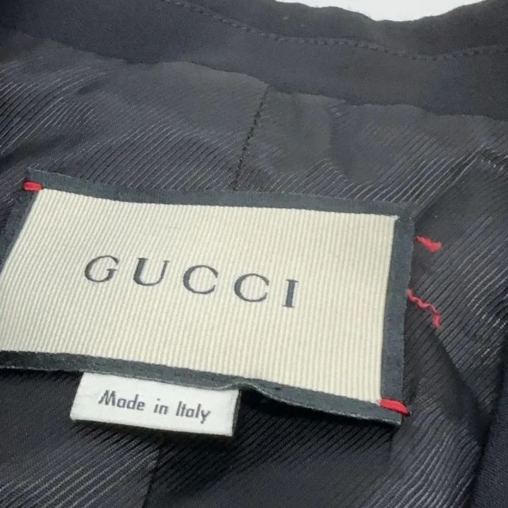 Gucci Gucci Black Fitted Suit Jacket for Women Size S / US 4 / IT 40 - 5 Thumbnail