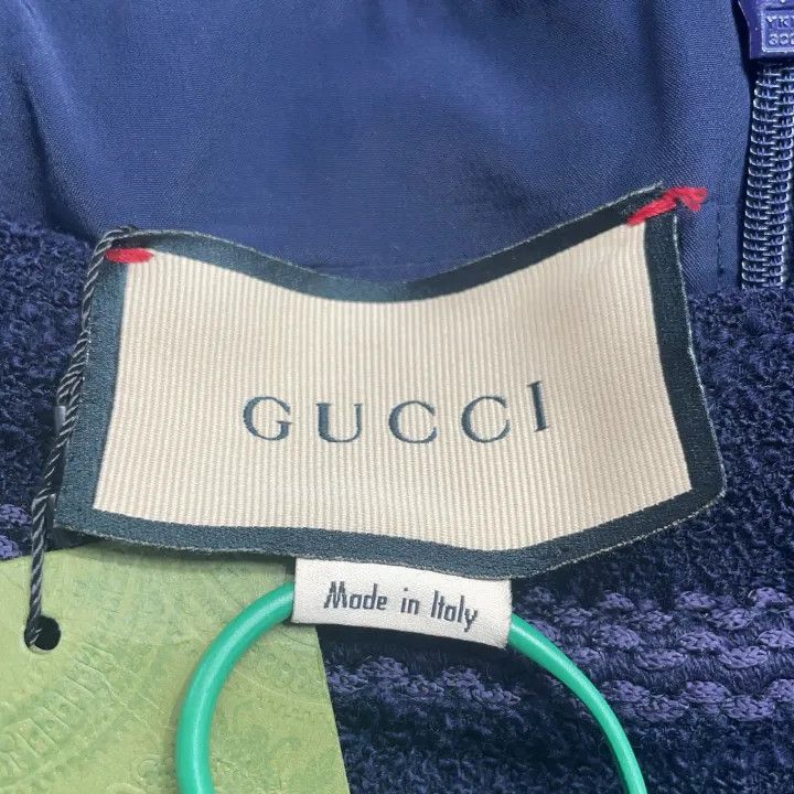 Gucci Gucci Long Sleeve Dress in Deep Blue Size L / US 10 / IT 46 - 3 Thumbnail