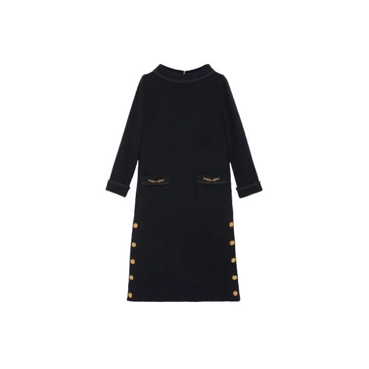 Gucci Gucci Long Sleeve Dress in Deep Blue | Grailed