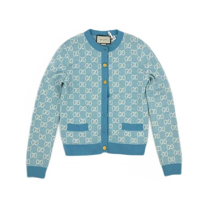 Gucci Gucci SS20 Wool Blend Cardigan for Women Size S / US 4 / IT 40 - 2 Thumbnail