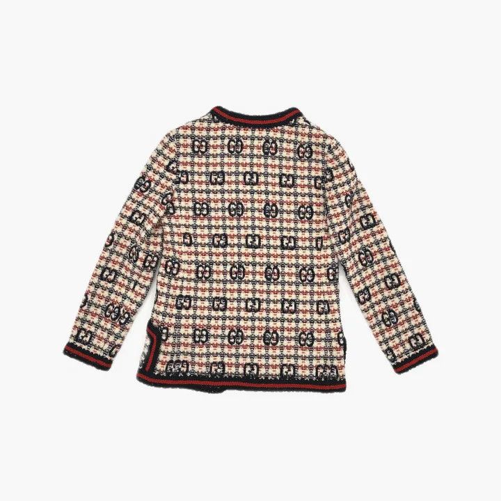 Gucci Gucci Logo Pattern Long Sleeve Jacket Size M / US 6-8 / IT 42-44 - 3 Thumbnail