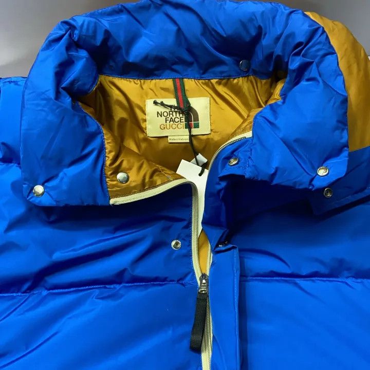 Gucci Gucci The North Face Blue Hooded Jacket Size XS / US 0-2 / IT 36-38 - 15 Thumbnail