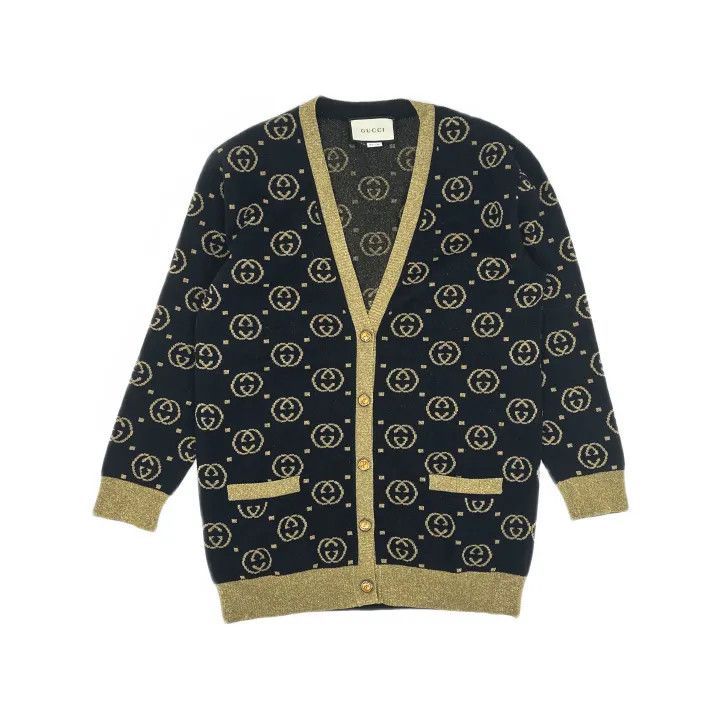 Gucci Gucci V-Neck Long Sleeve Knit Sweater Size M / US 6-8 / IT 42-44 - 2 Thumbnail